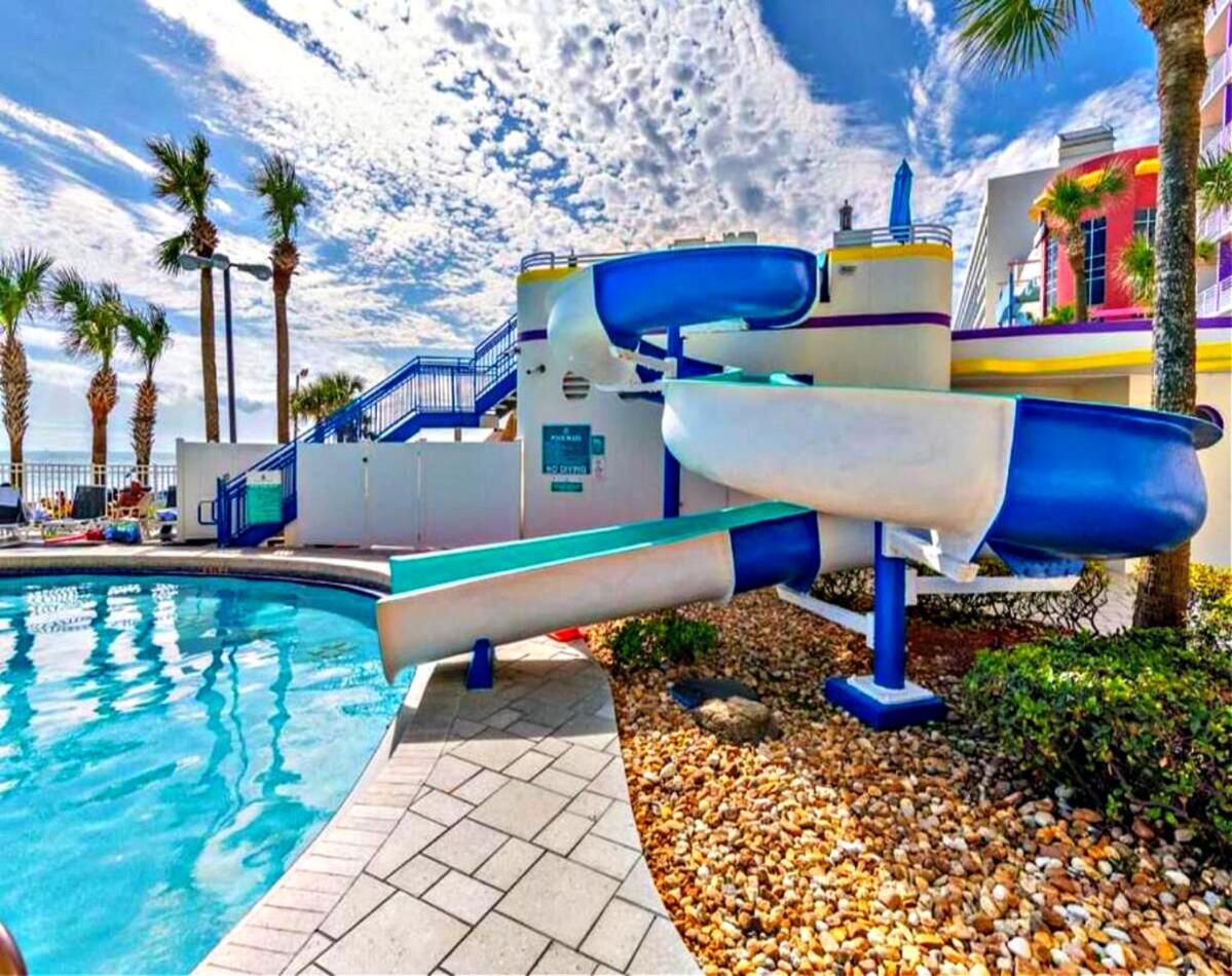 2 Bedroom Resort Condo Direct Oceanfront Wyndham Ocean Walk - Daytona Funland 2226 Daytona Beach Exterior foto