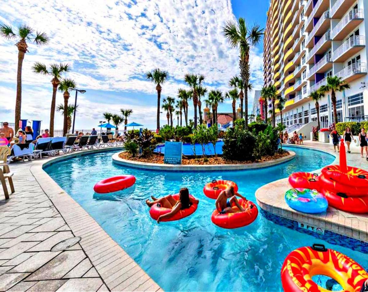 2 Bedroom Resort Condo Direct Oceanfront Wyndham Ocean Walk - Daytona Funland 2226 Daytona Beach Exterior foto