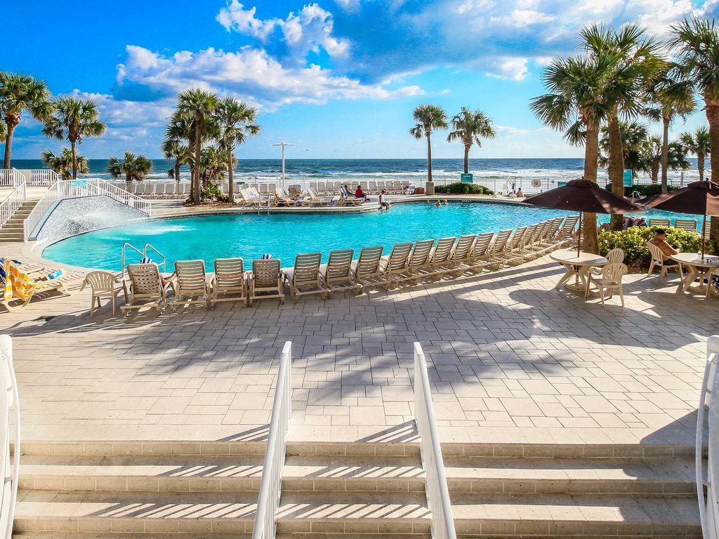 2 Bedroom Resort Condo Direct Oceanfront Wyndham Ocean Walk - Daytona Funland 2226 Daytona Beach Exterior foto